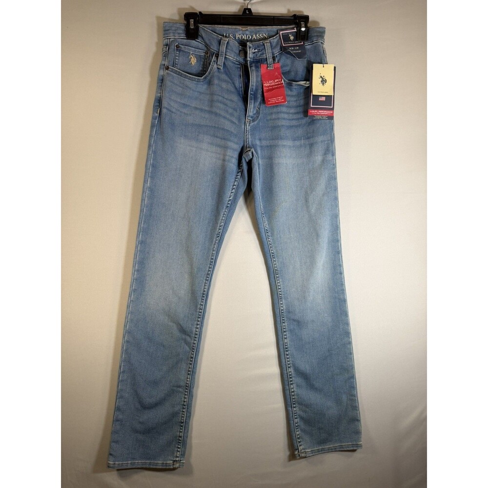 U.S. Polo Assn Blue Denim Jeans W30 L30 Men's Pants Straight leg. READ NOTATIONS